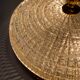 Old ceiling lamp Gilded metal and crystal Lucien Gau