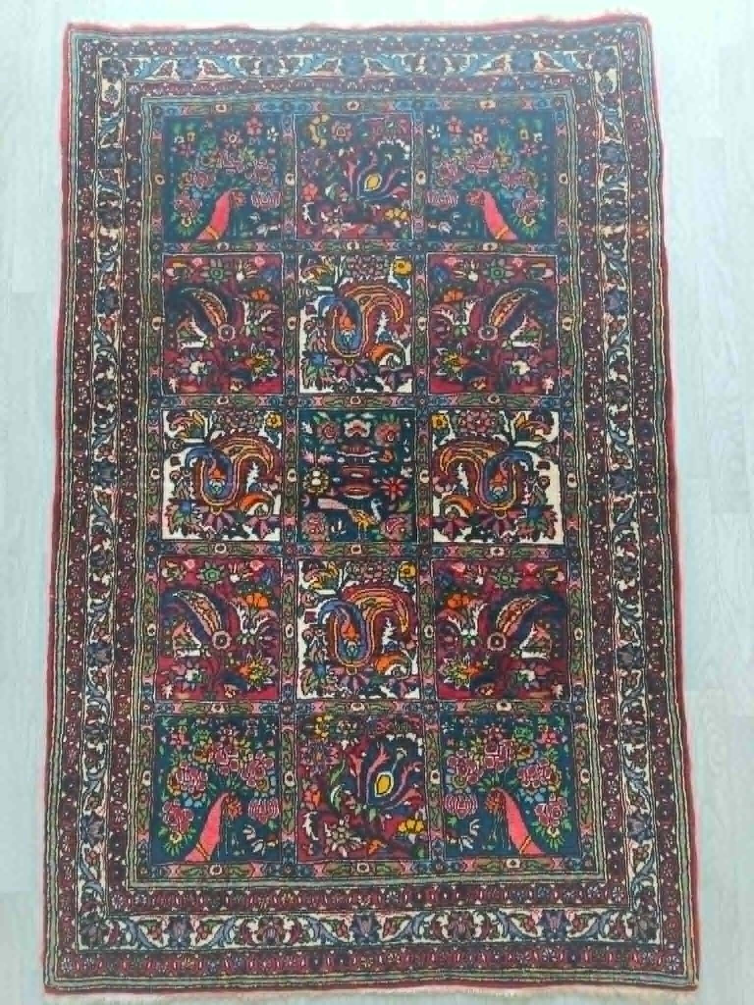 Tapis Persan Bachtiar fait main