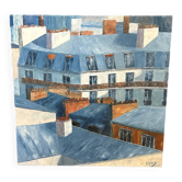 The rooftops of Paris
