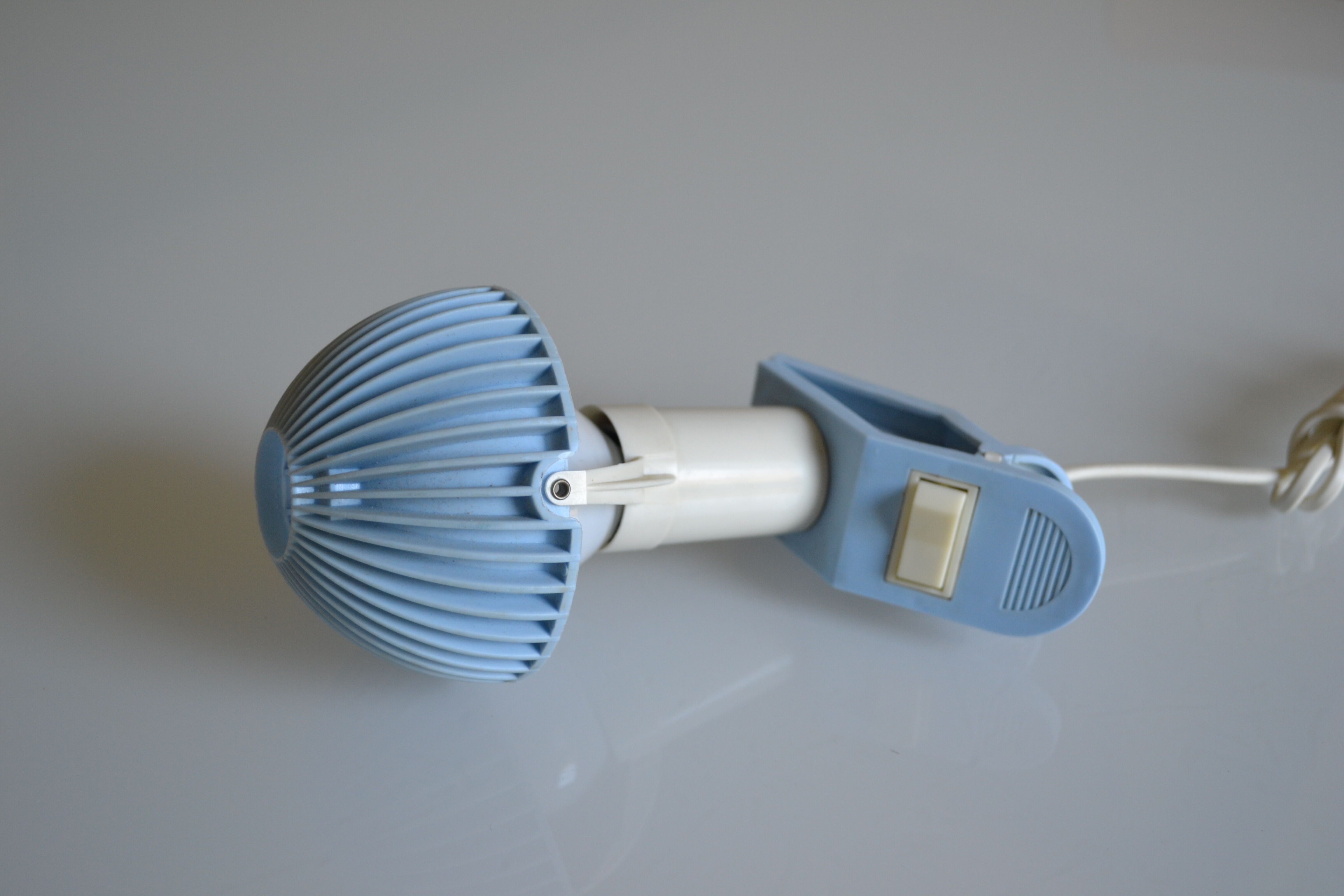 Spot lamp with mushroom clip sarlam years 80
