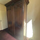 Carved plant armoire