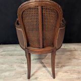 Louis XVI cane office chair
