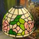 Lamp inspired by vintage Tiffany style Art Nouveau.