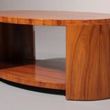 Art Deco French light-wood coffee table