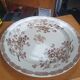 Large vintage round plate Lunéville K&G ironstone