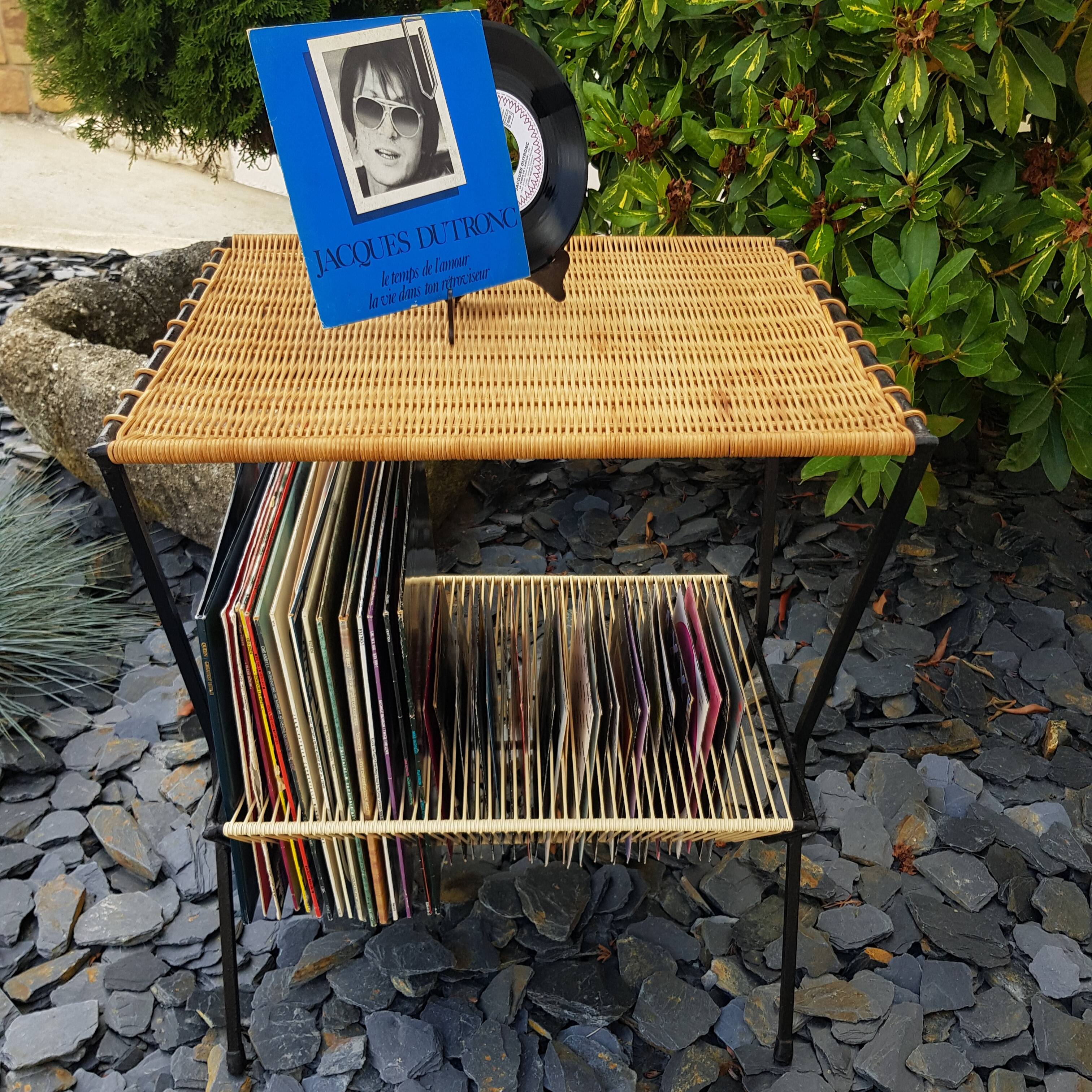 Vinyl record cabinet