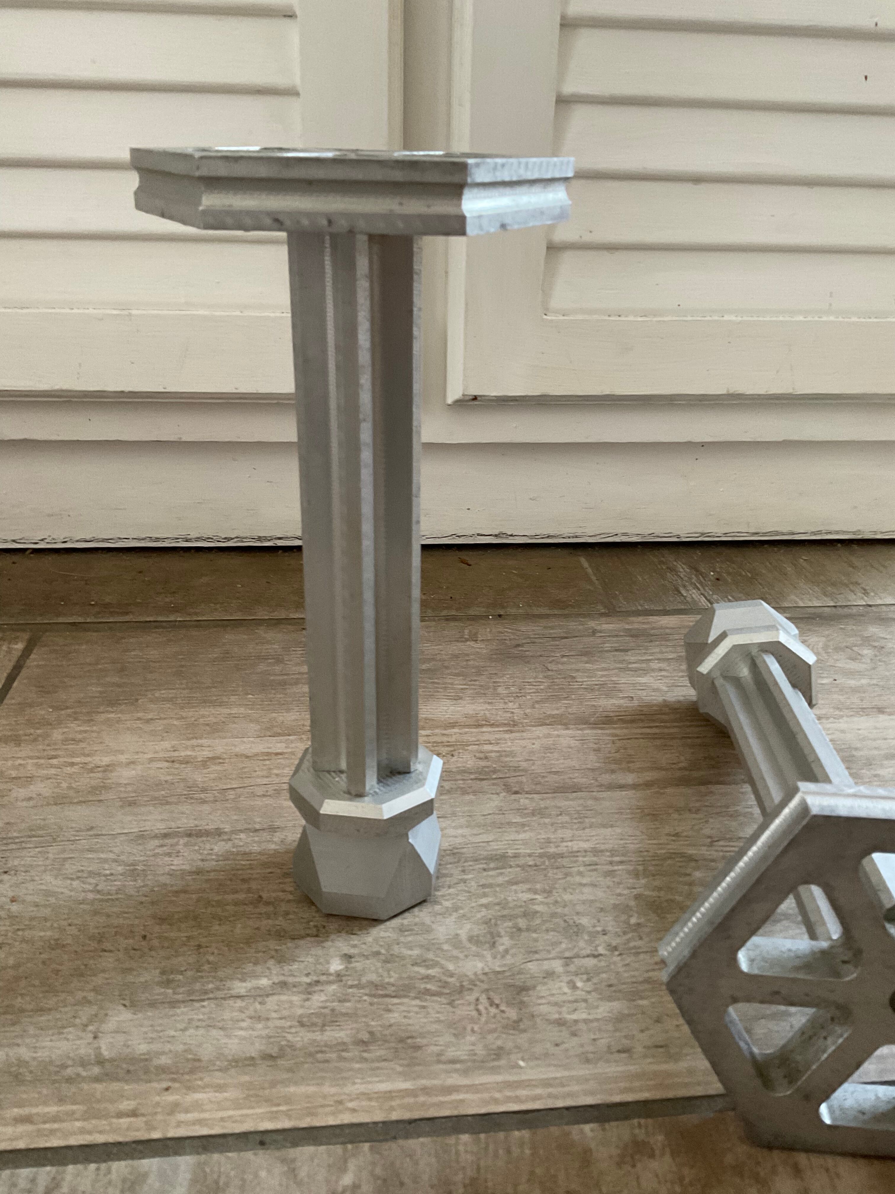 Pair candle holders