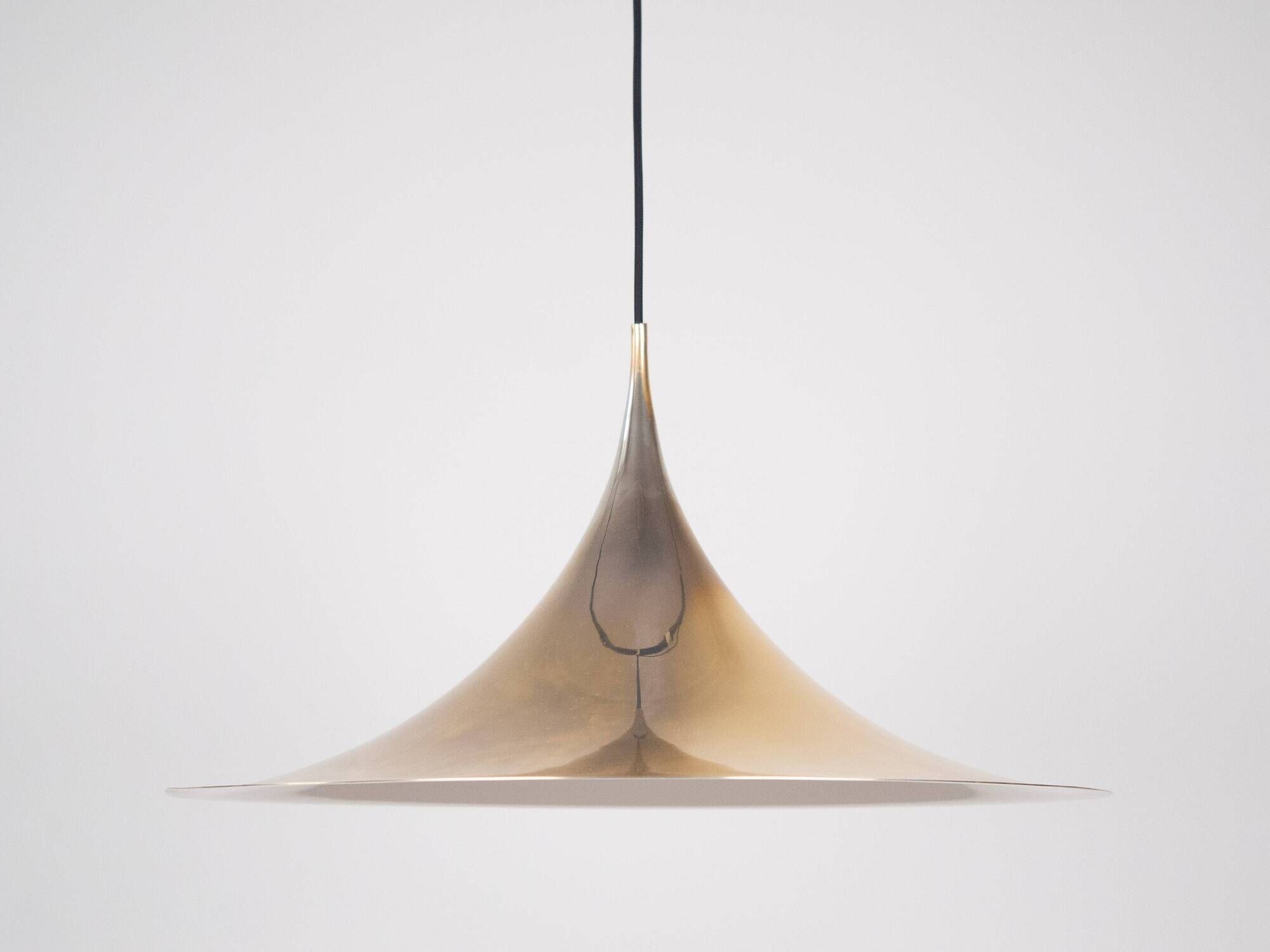 Semi-vintage Danish pendant lamp by Bonderup and Thorup, Fog and Morup, 1968.