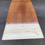 Table à manger scandinave extensible bois et palissandre laquée 250cm