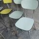 Lot de 9 chaises vintage en formica