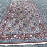 Tapis d'orient iran Moud. Laine et soie: 1.96 X 3.03 M