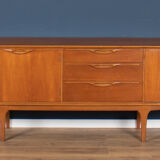 Retro teak 1960s long jentique classic mid century sideboard