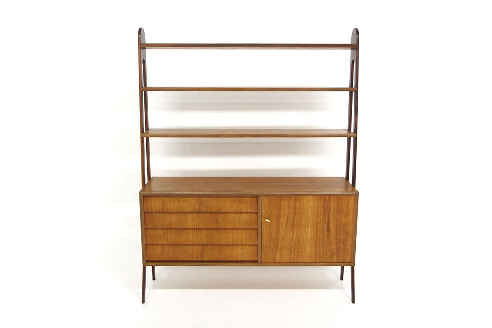Scandinavian teak bookcase, Sweden, 1960