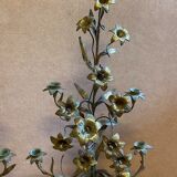 Pair of gilded bronze church candelabras.