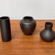 Vases en céramique minimalistes allemands de l'époque du milieu du siècle, Wormser Terra-Sigillata, années 1960, lot de 3