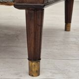 1960s, Danish armchair, original very good condition, furniture velour, beech wood,