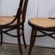 Lot of 4 chairs old bistro cyear