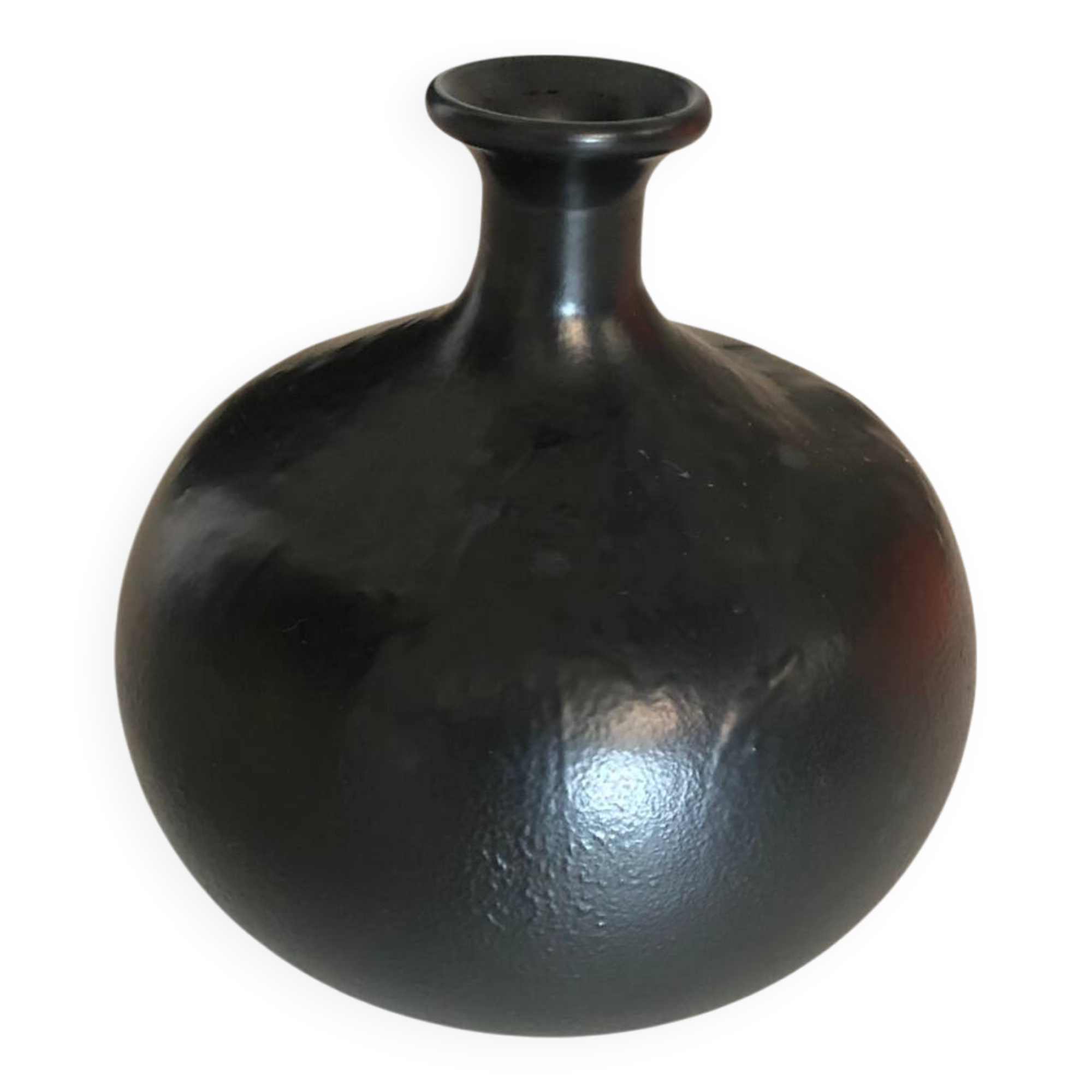 Black vase