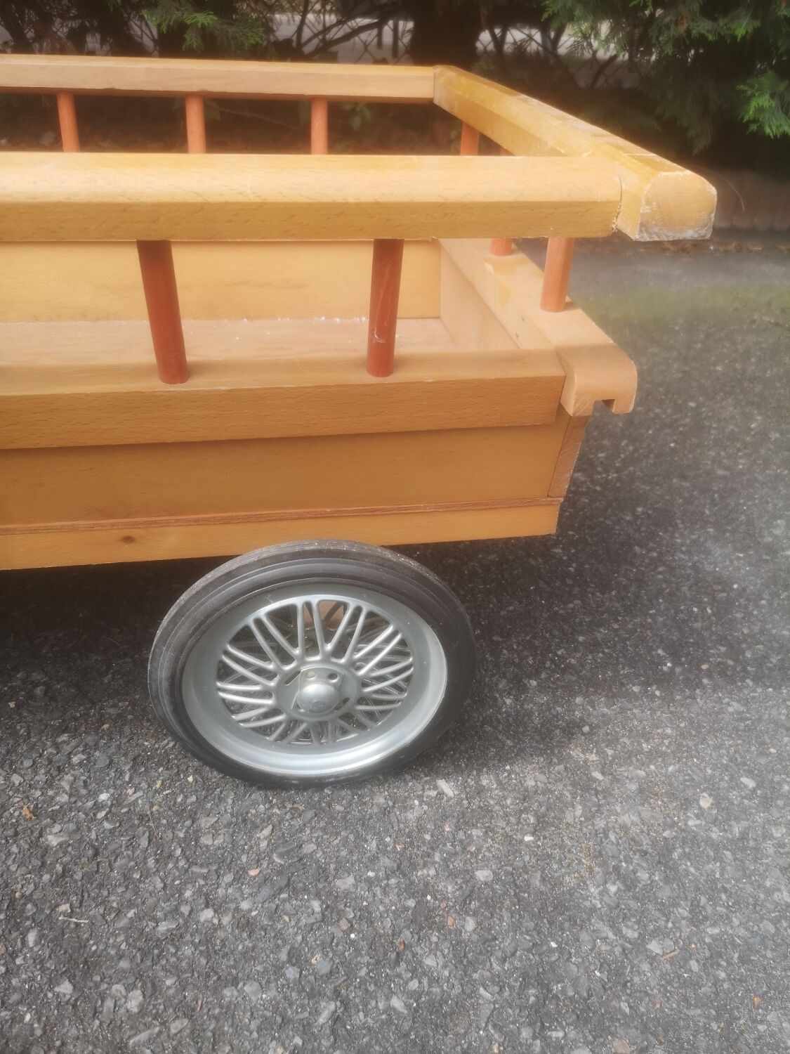 Traditional wooden cart