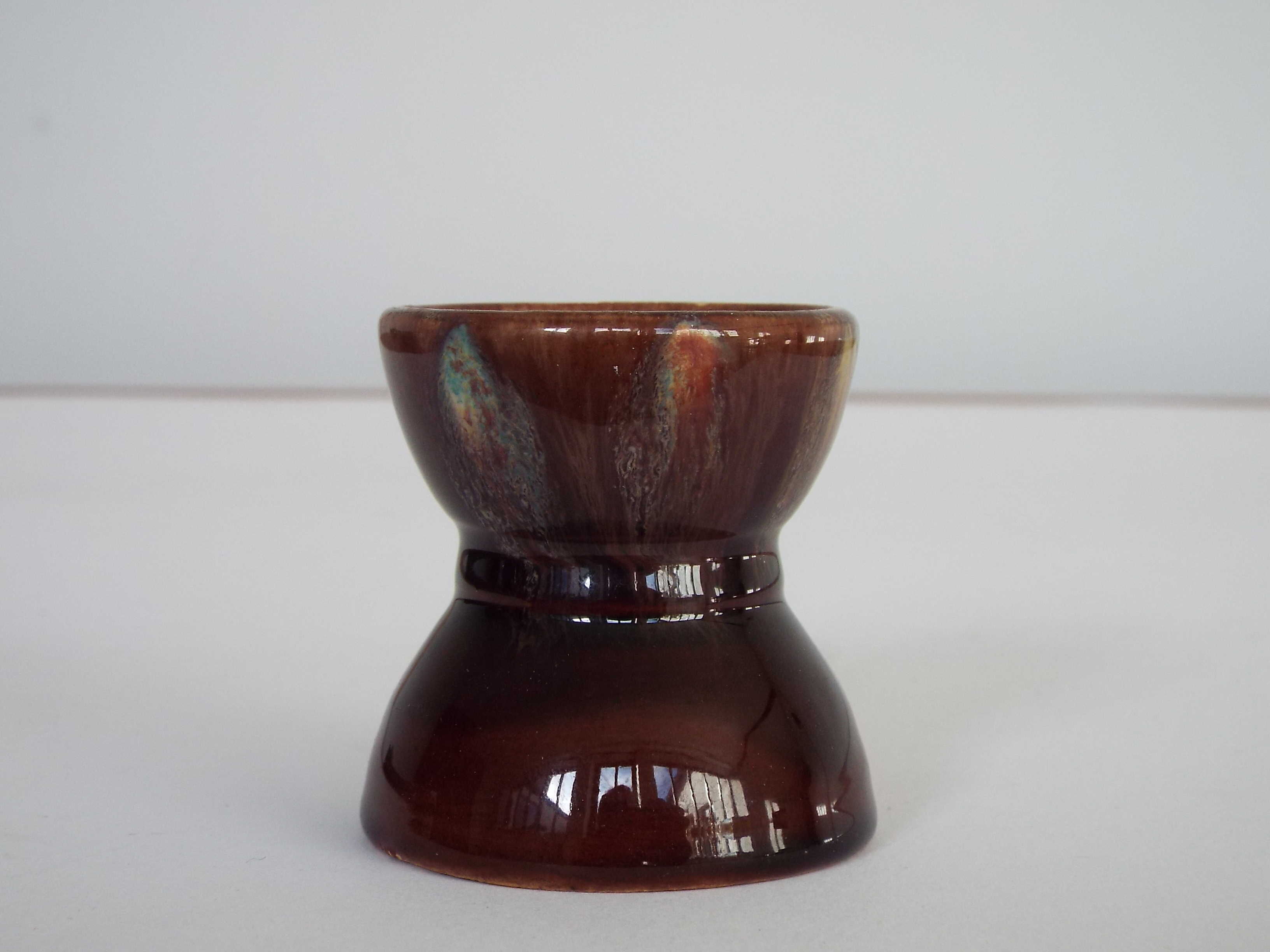 Set of 4 ceramic coquetiers