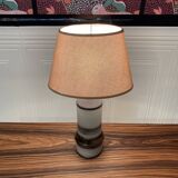 Ceramic lamp stamped scandinavian design 1960.