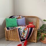 Rattan bench or play chest