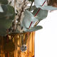 Igor Art Deco vase in Val Saint Lambert crystal, topaz color