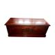 Coffre banc en chêne