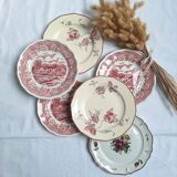 Vintage dessert plates