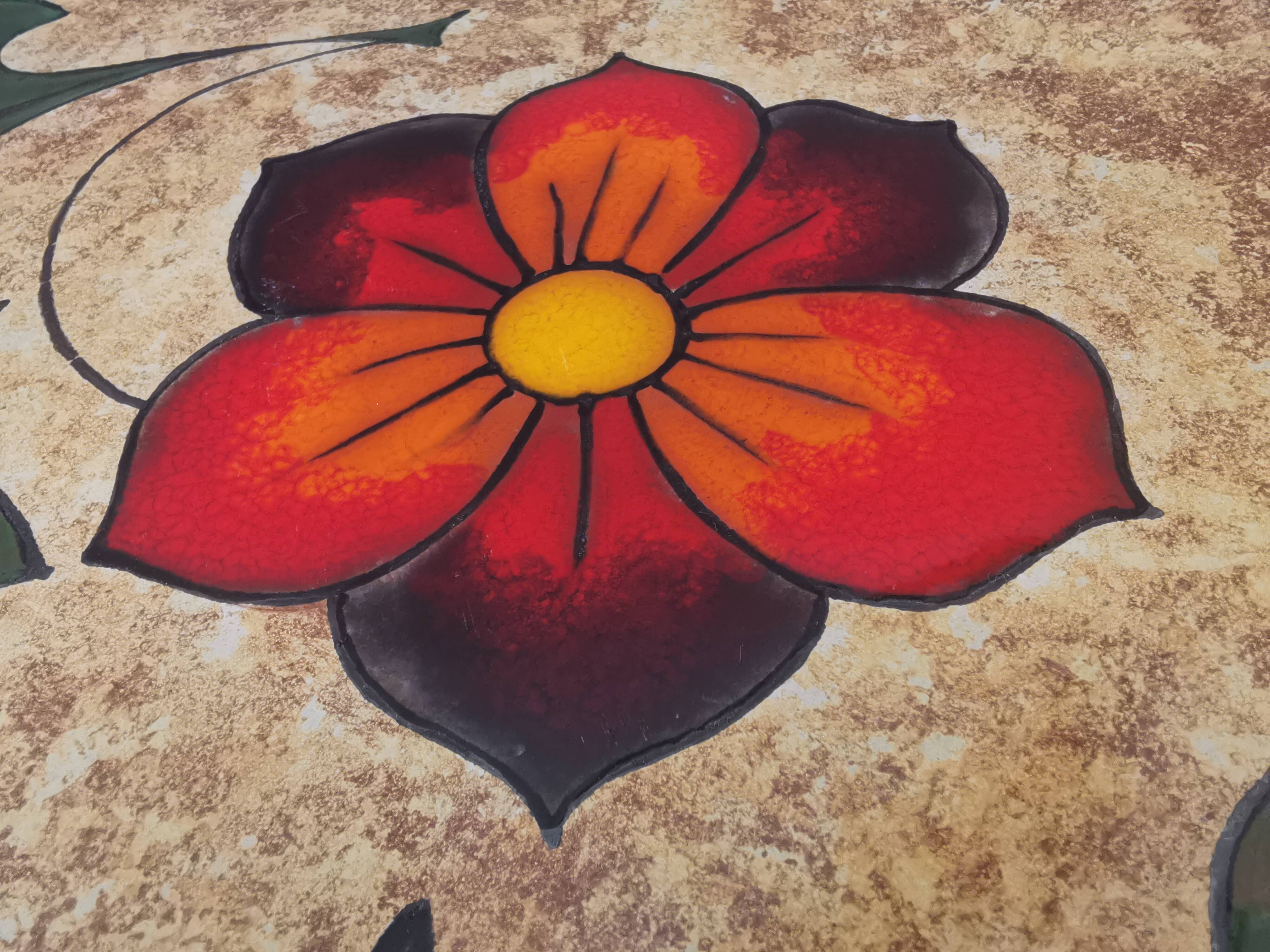 vintage ceramic dish from Port de bouc, France