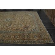 1970s Vintage Persian Handknotted Wool Orange Oversize Area Rug❤ 282x380