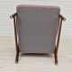 1960s, Swedish design, high-back armchair, furniture wool.