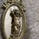 Antique Louis XVI style wall light in bronze
