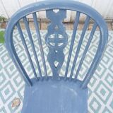 Patinated wooden chair