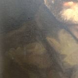 Portrait of an old man, oil on canvas signed