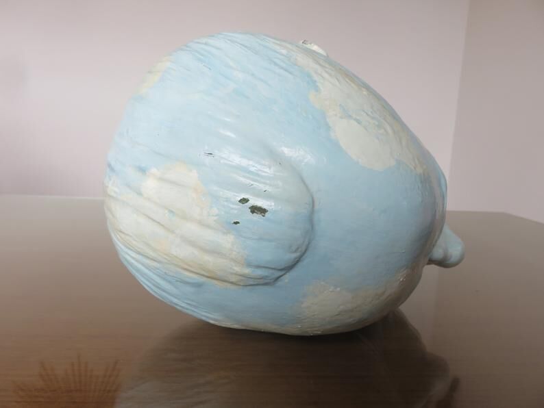 Head, plaster bust "man"