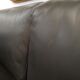 Bastiano by Afra and Tobia Scarpa edition Knoll 60s black leather sofa