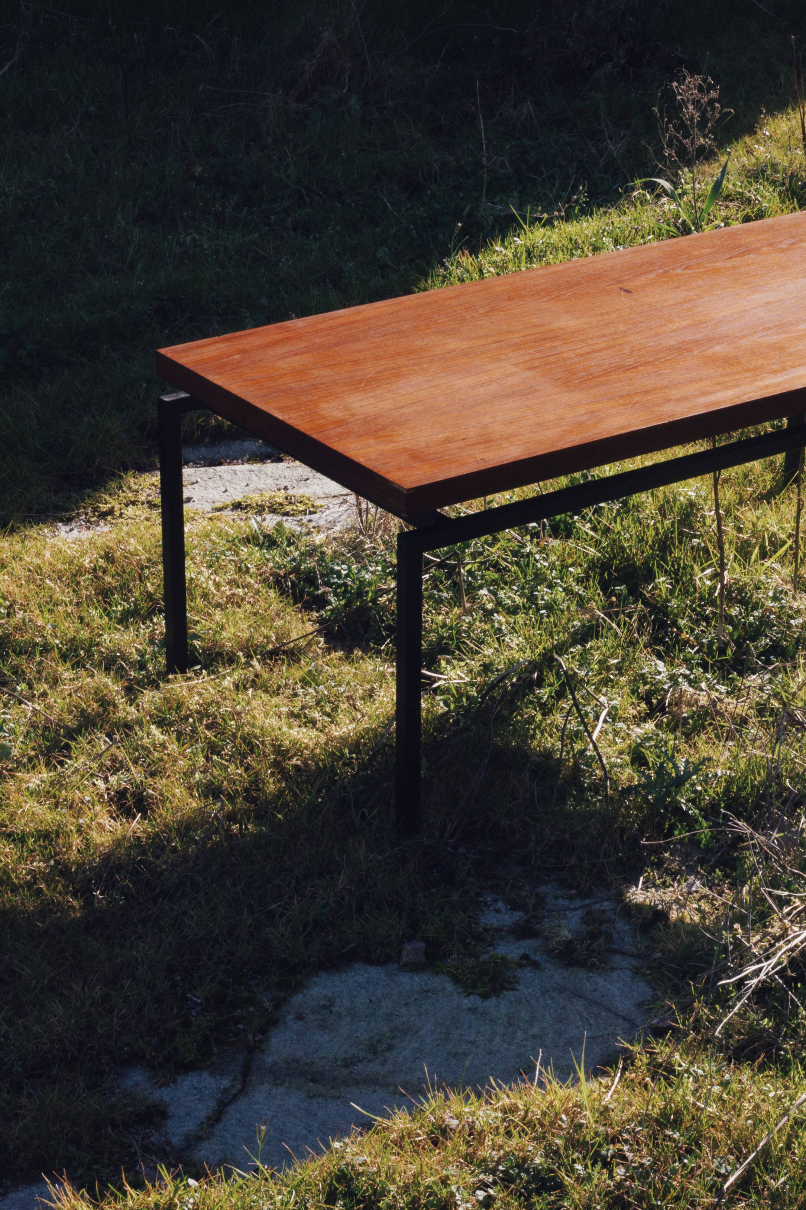 Modernist teak coffee table, 1960