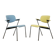 Ensemble de deux fauteuils modernistes d'Eric Lemesre et Willy Van Der Meeren