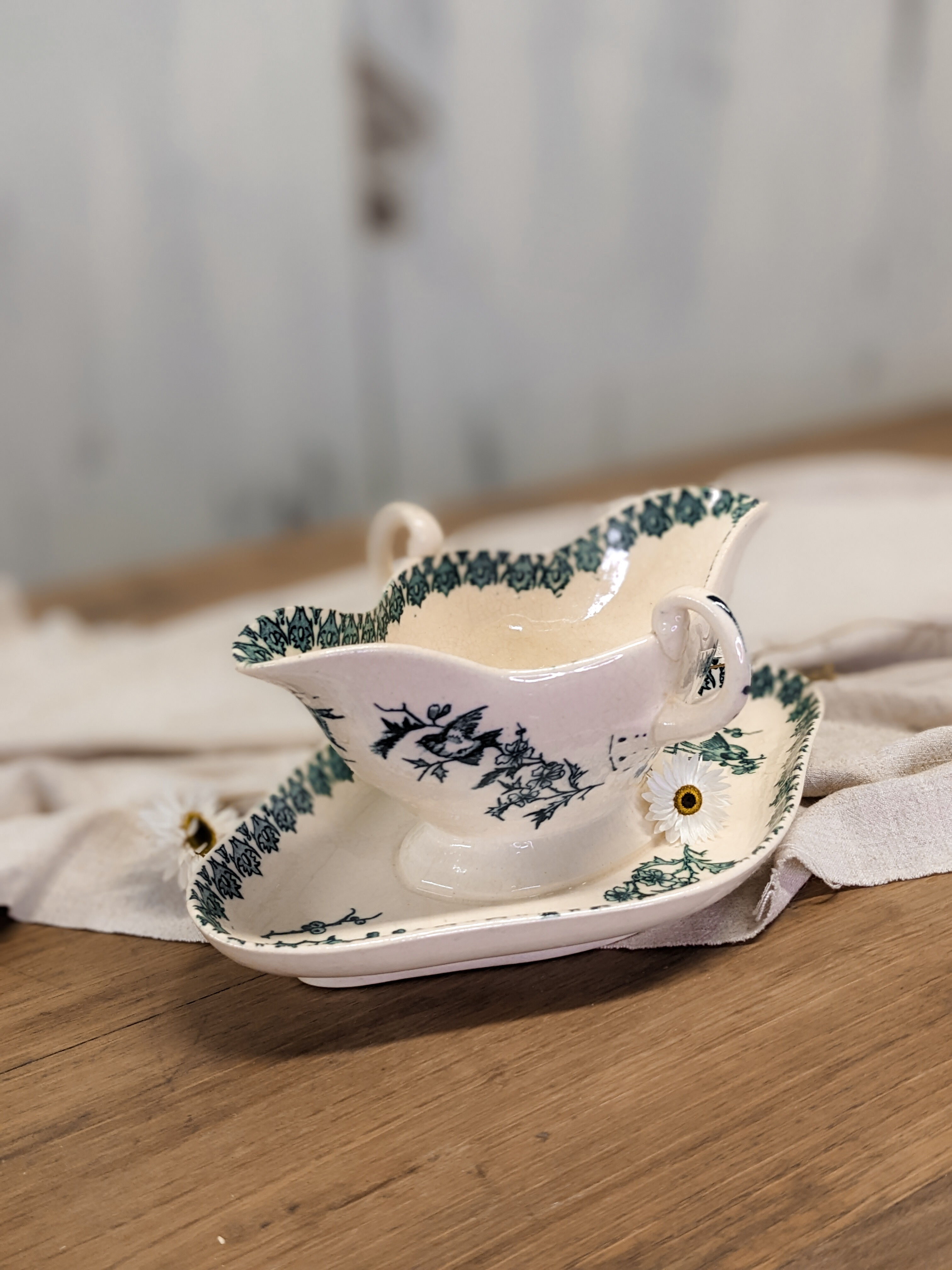 Sauce boat terre de fer