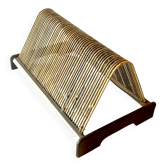 Vintage record holder for 50 vinyls - 1960s