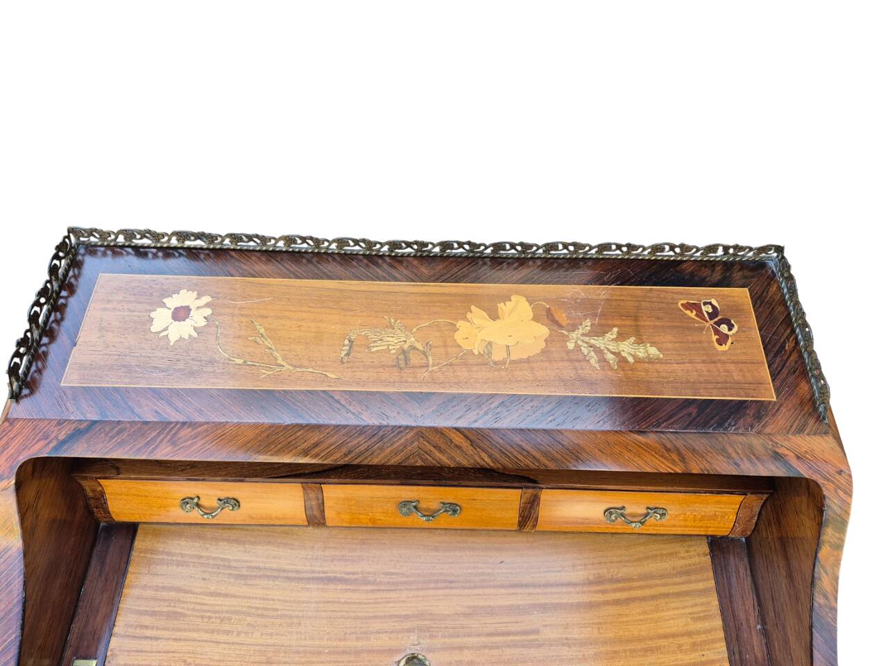 Bureau de dame style louis XV début XX