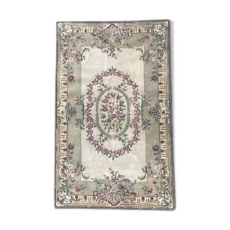 Tapis style Savonnerie tufté main 151X242 CM