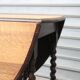 oval folding table
