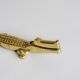 XL crocodile-shaped nutcracker, brass, 60s/70s