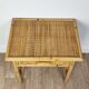 Table de chevet en rotin