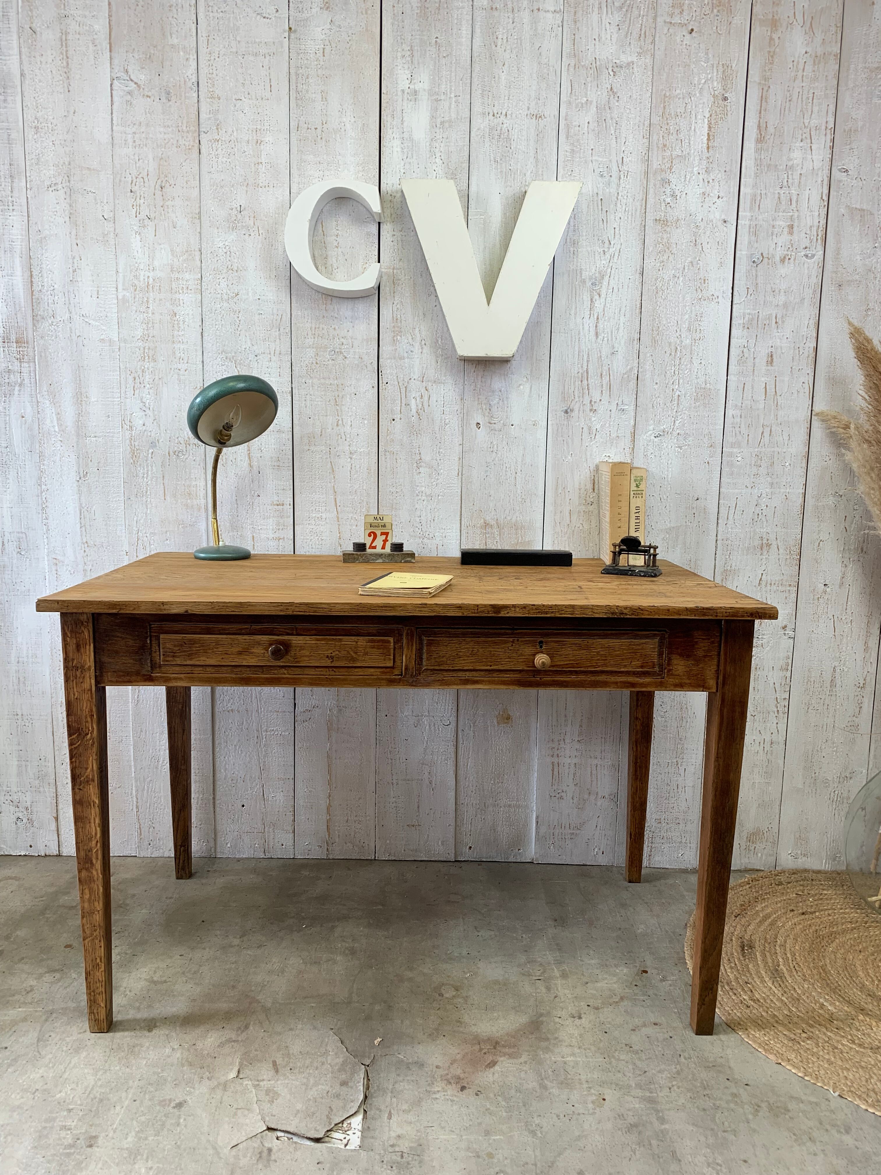 Vintage supervisor's desk