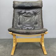 Ingmar Relling Siesta Lounge Chair in Leather, Norway, 1970s