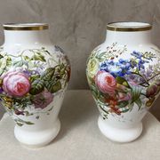 Paire de vases porcelaine de Paris