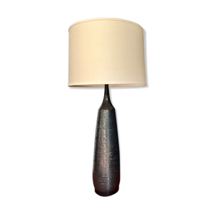 Lampe fait main en grès Stone